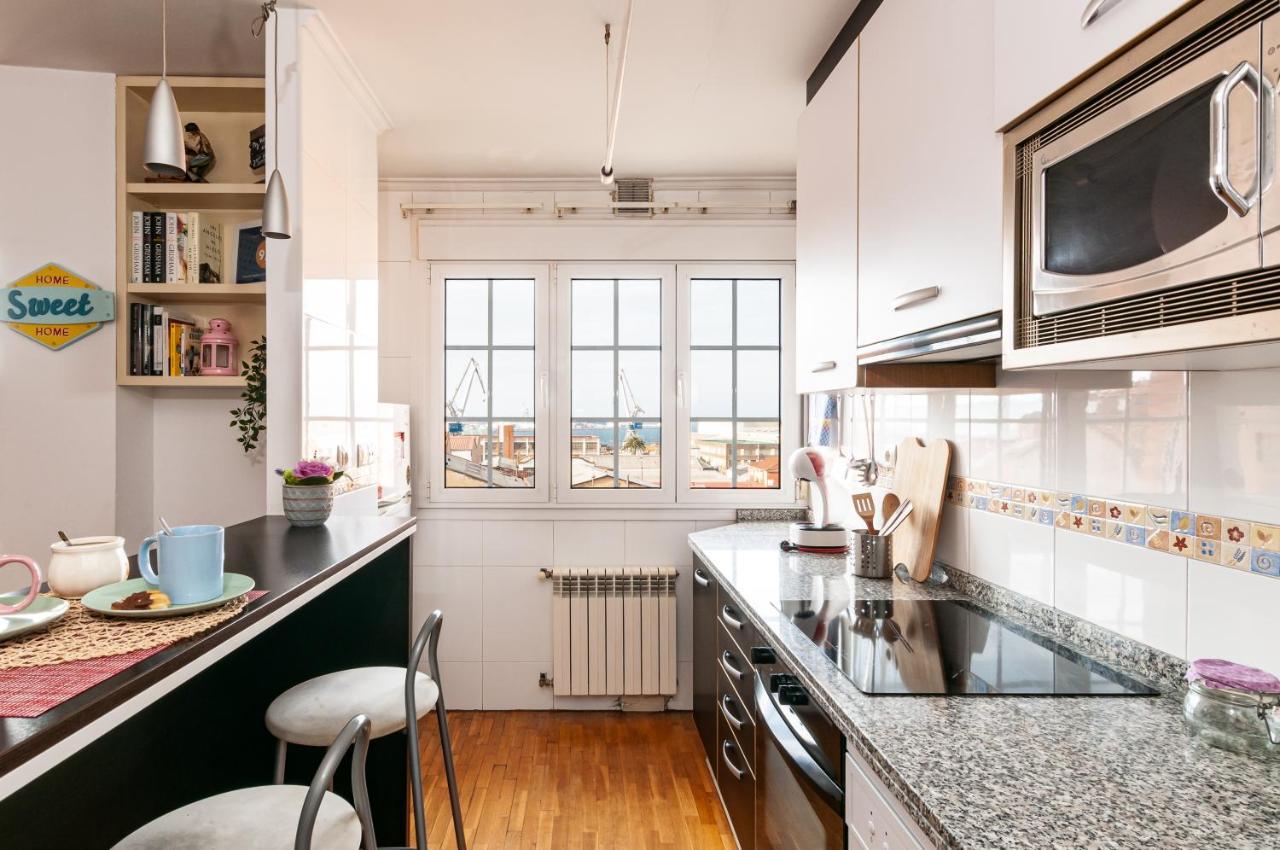 Duplex 21, Alojamiento Cerca De La Playa Con Wifi Gijón Buitenkant foto